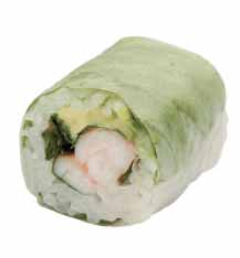 king sushi spring rolls crevette avocat